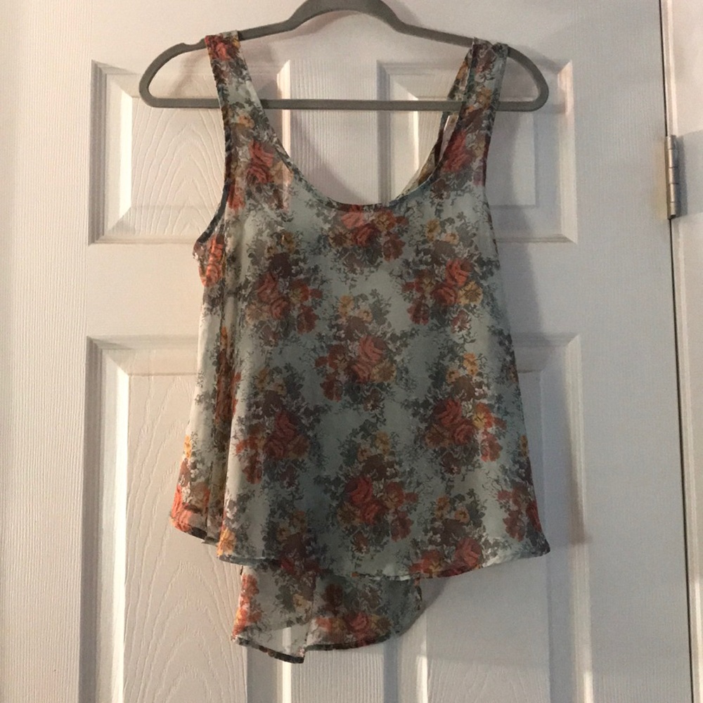 Lush Floral Tank Top